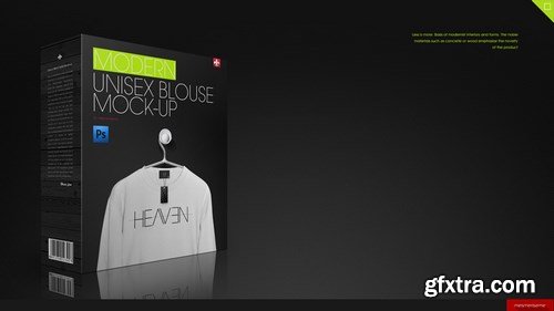 CreativeMarket - Hoodie / Blouse On 5 Stages Mock-up 754443