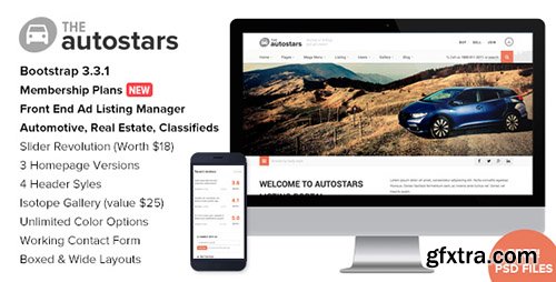 ThemeForest - Auto Stars v1.7.5 - Car Dealership & Listings WP Theme - 11560490