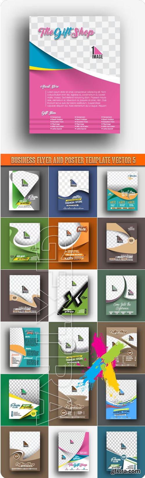 Business Flyer and Poster Template Vector 5