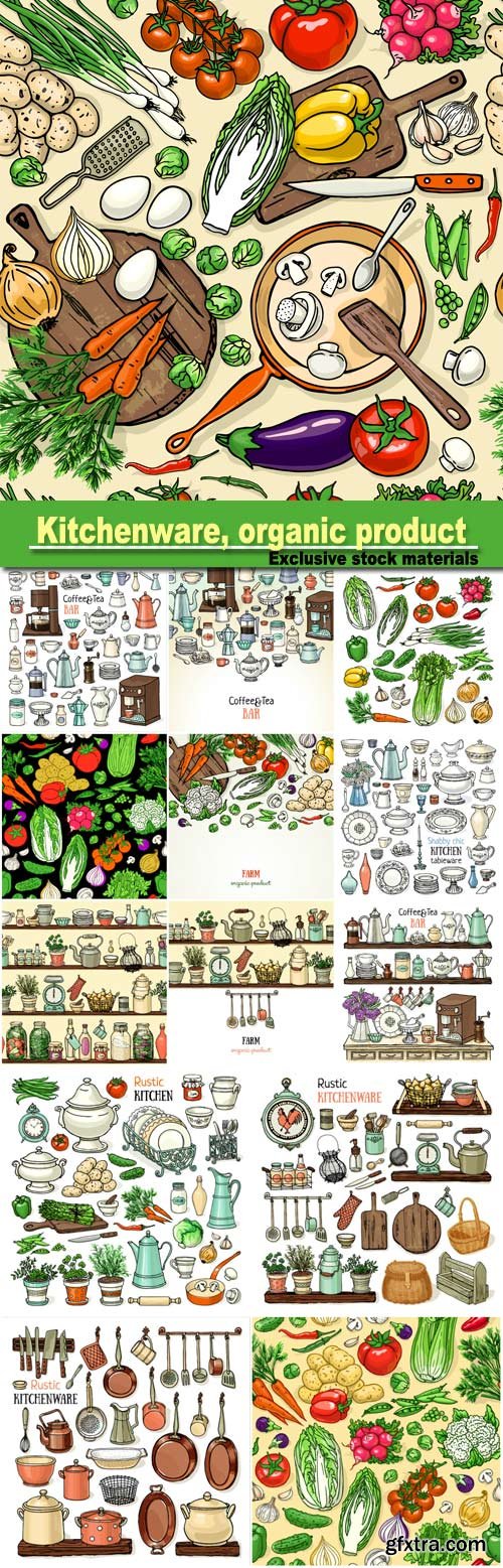 Kitchenware, farm organic product