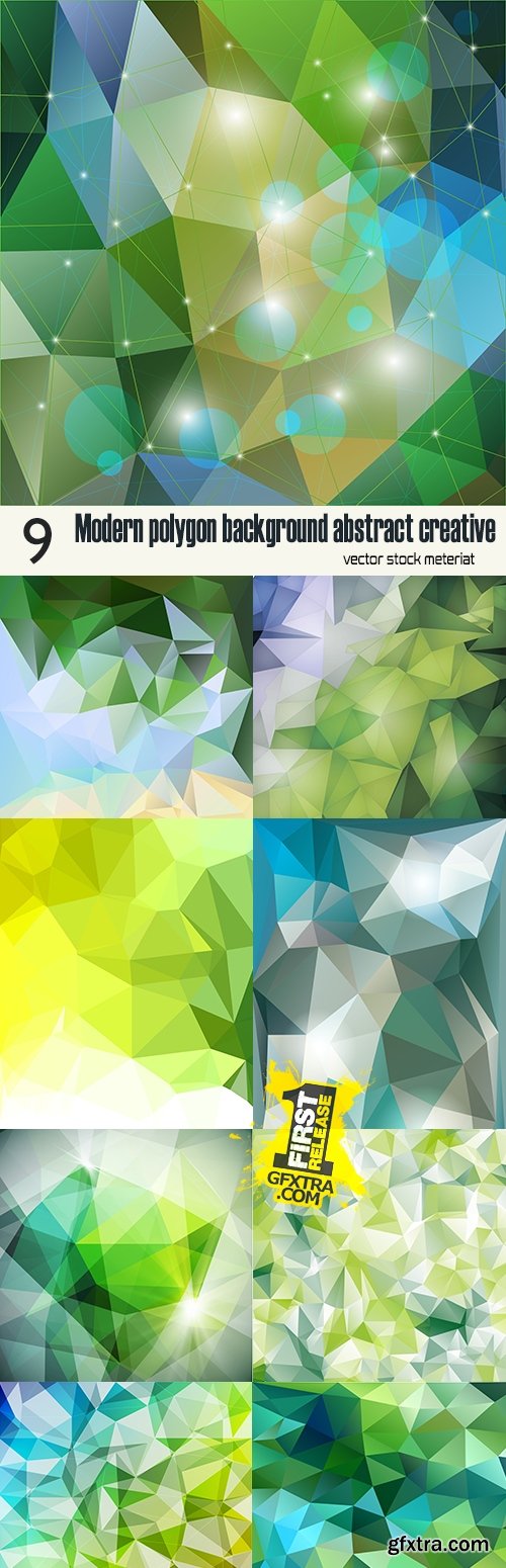 Modern polygon background abstract creative