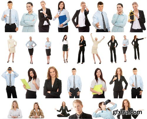 Business people collection 8X JPEG