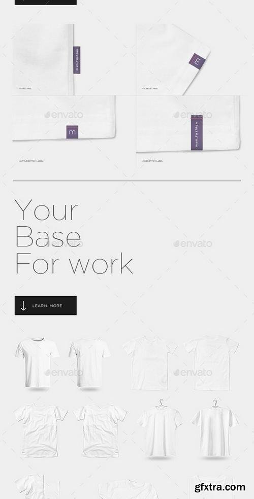 Graphicriver T-shirt Generator 7 in 1 Mock-up 11679368