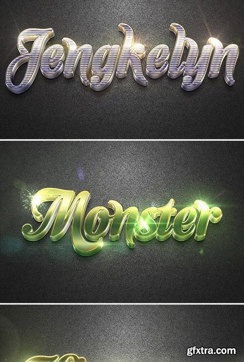 Graphicriver 3D Collection Text Effects GO.3 8896234