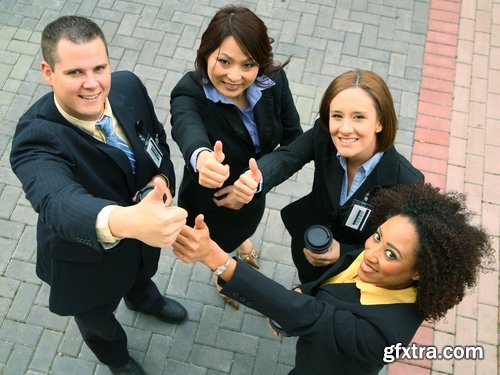 Collection of teamwork businessman business woman friendship 25 HQ Jpeg