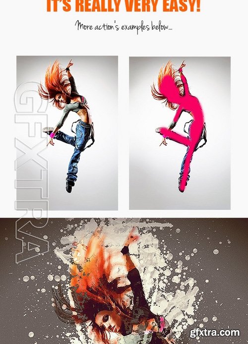 GraphicRiver - Splash Art Photoshop Action 16708949