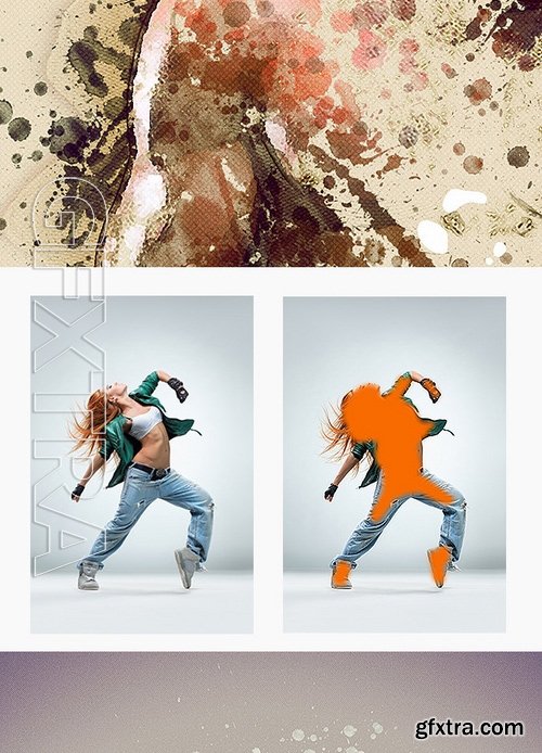 GraphicRiver - Splash Art Photoshop Action 16708949