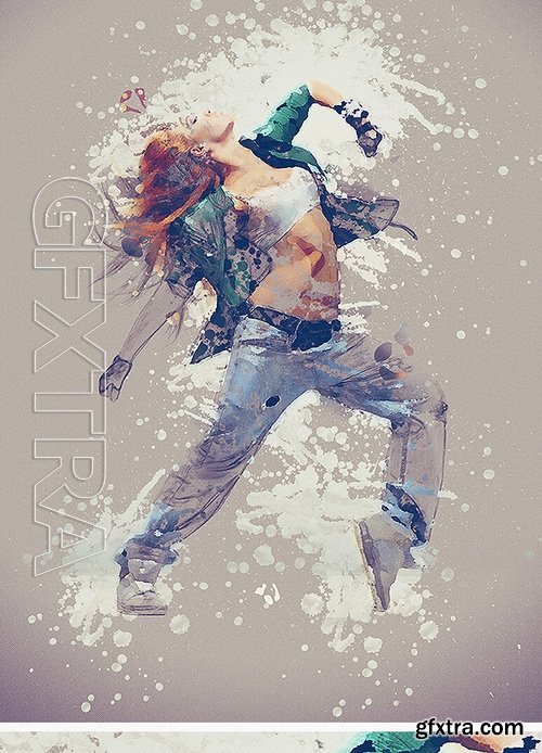 GraphicRiver - Splash Art Photoshop Action 16708949