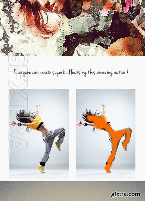 GraphicRiver - Splash Art Photoshop Action 16708949