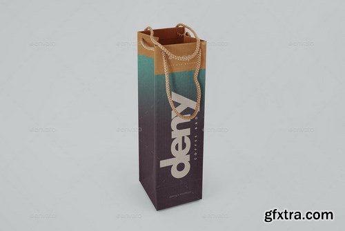 GraphicRiver - Corrugated Paper Bag 3 Types Mockup 16731777