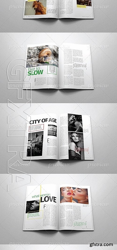 A4 Letter Indesign Magazine Template V01 3367