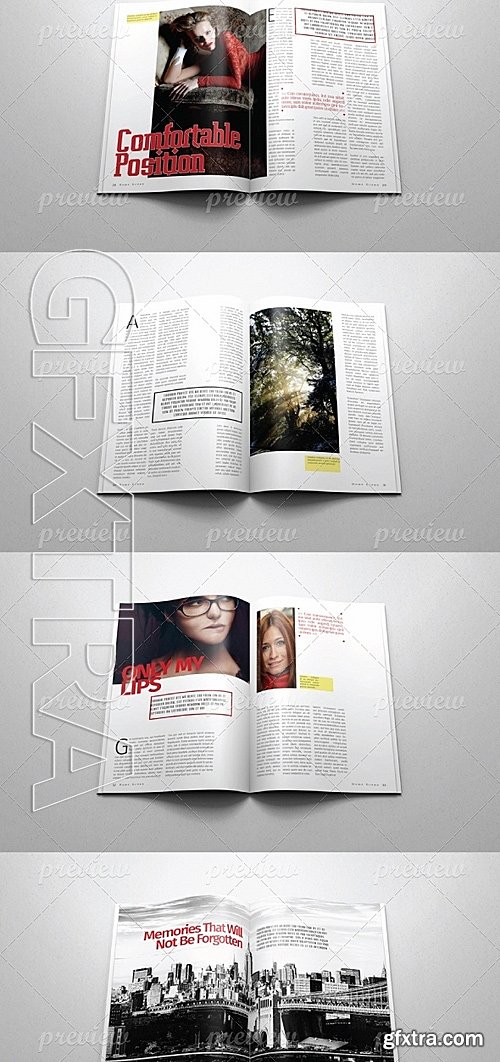 A4 Letter Indesign Magazine Template V01 3367