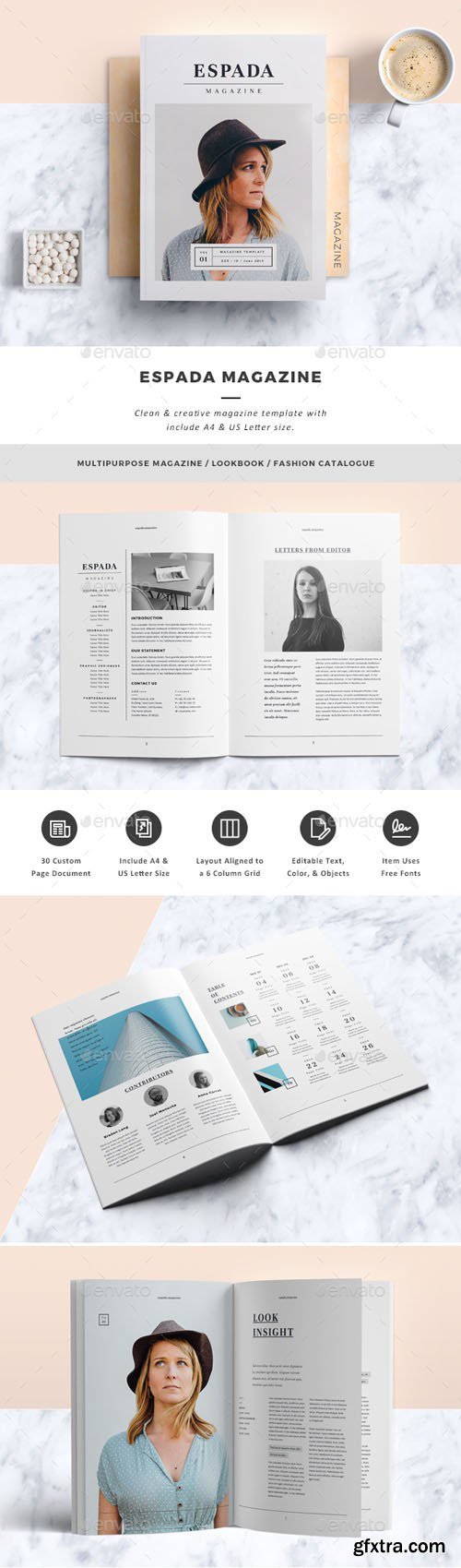 GraphicRiver - Magazine / Clean & Creative Magazine Template