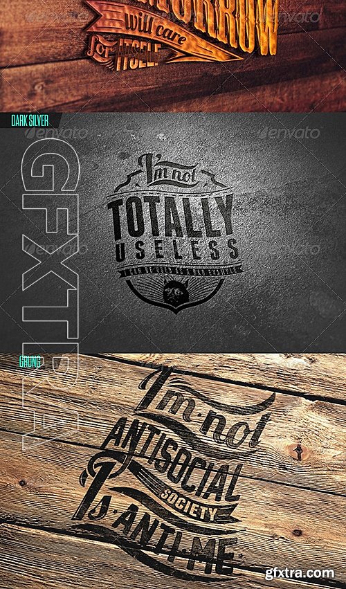 GraphicRiver - Logo Mockup Bundle 7742663