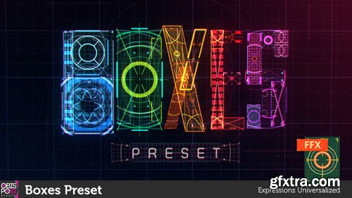 Videohive - Boxes Preset - 12590081