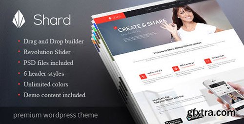 ThemeForest - Shard v1.0.0 - Multipurpose Business Parallax WP Theme - 8658121