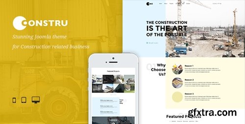 ThemeForest - Constru v1.0.0 - Construction Joomla 3.x Template - 12834457