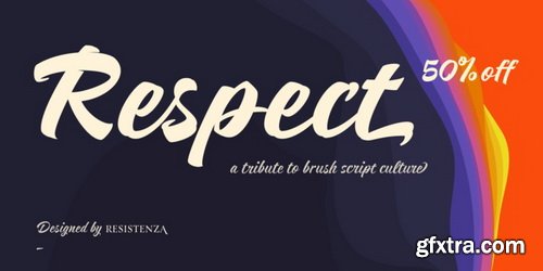 Respect Font Family $119