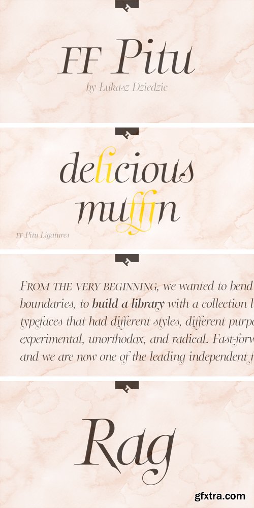 FF Pitu Font Family