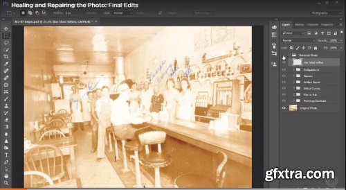 Restoring Old and Damaged Photos in Photoshop