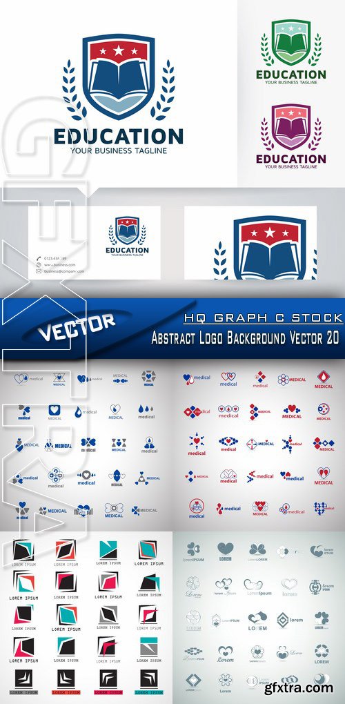 Stock Vector - Abstract Logo Background Vector 20