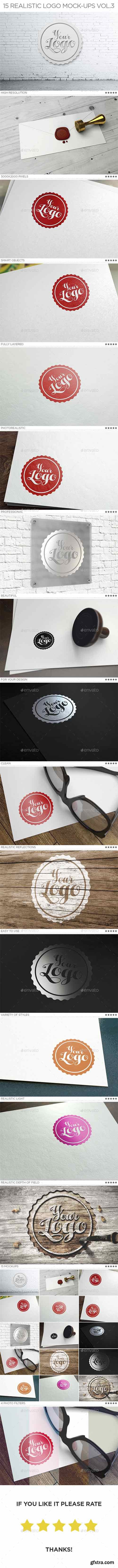 GR 15 Realistic Logo Mock-Ups Vol.3 16872205