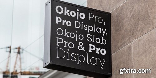 Okojo Pro Font Family $360