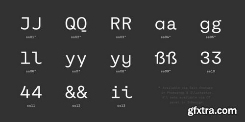 Rational TW Font Family $299