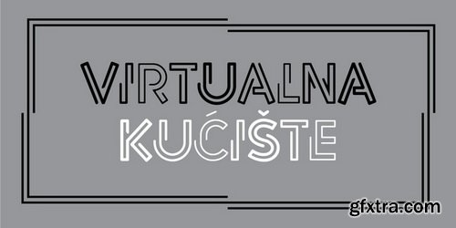 Virtual Font Family $35