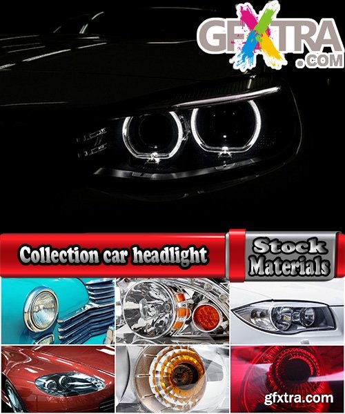 Collection car headlight lamp light glass lens 25 HQ Jpeg