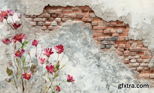 Collection of brick wall pattern background is a decoration concept 25 HQ Jpeg