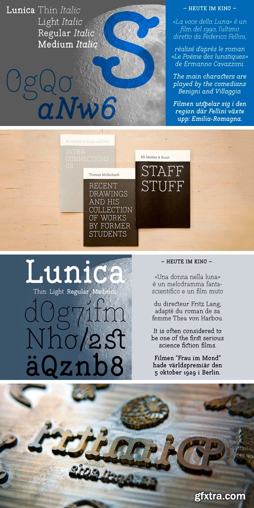 Lunica Font Family