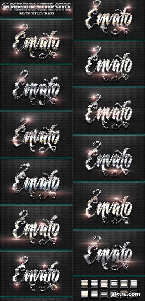 36 Silver Style V06 - GraphicRiver 10855070