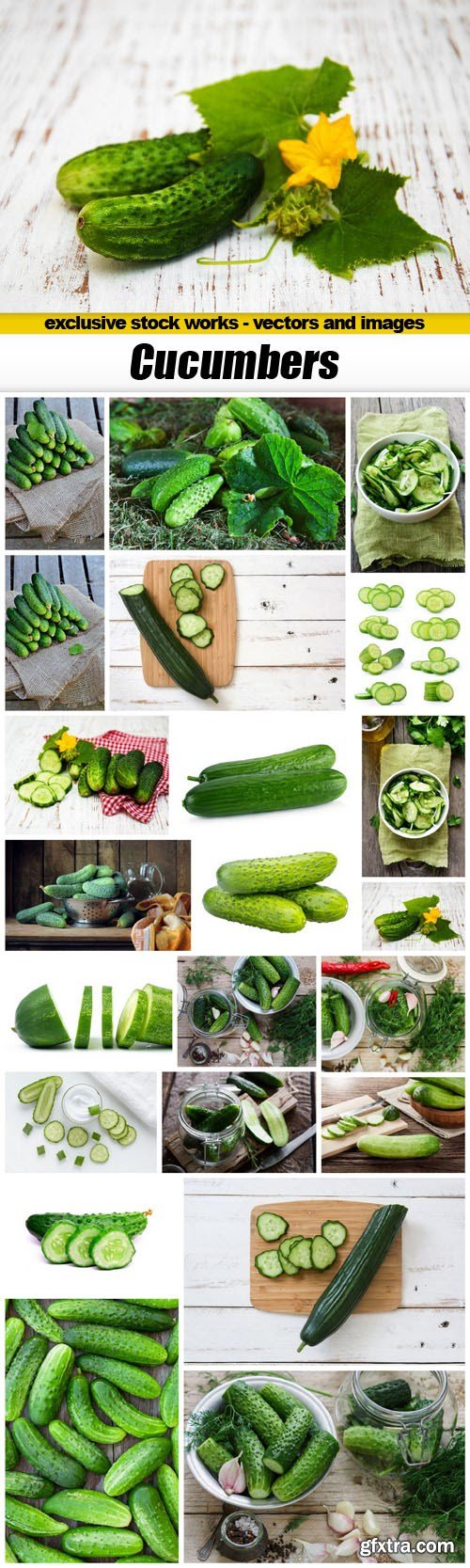 Cucumbers - 22xUHQ JPEG