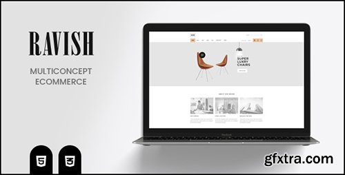 ThemeForest - RAVISH v1.0 - MultiConcept eCommerce Template - 16357305