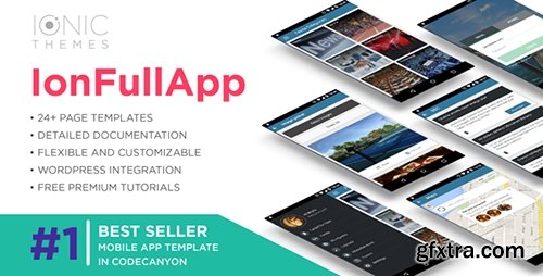 CodeCanyon - IonFullApp v1.3.0 - Full Ionic Template + Cordova Plugins - 10400343