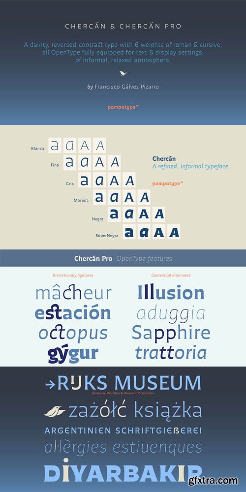 Chercan Font Family $320