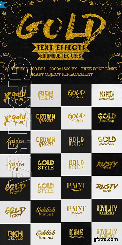 GraphicRiver - Gold Text Effects 16811782