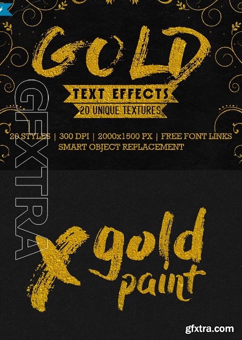 GraphicRiver - Gold Text Effects 16811782