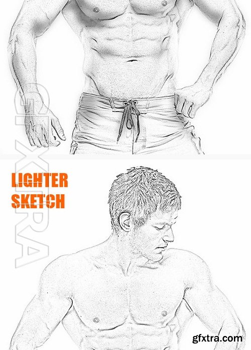 GraphicRiver - 5 Sketch Effects Photoshop Actions 16777710