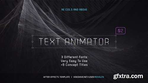 Videohive - Text Animator 02: Stylish Clean Titles - 16716059