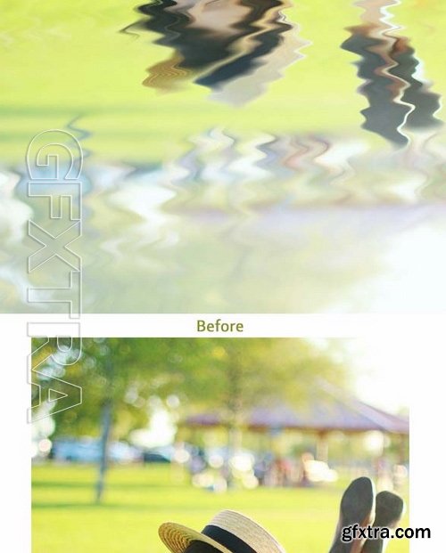 GraphicRiver - Water Reflection PS Action 16859064