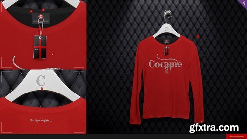 CreativeMarket - Longsleeve On 5 Stages Mock-up 754612