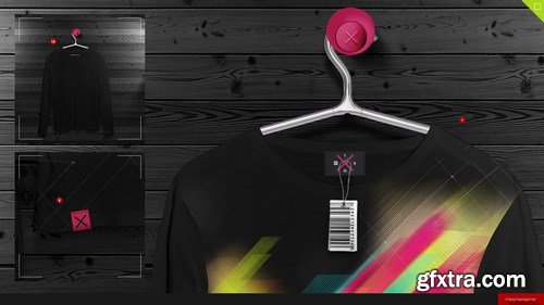 CreativeMarket - Longsleeve On 5 Stages Mock-up 754612
