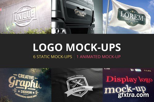 CreativeMarket - Logo Mock-Ups