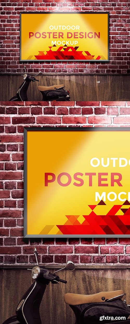 PSD Mock-Up - Outdoor Poster Design