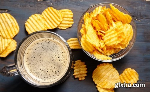 Collection of potato chips beer snack 25 HQ Jpeg