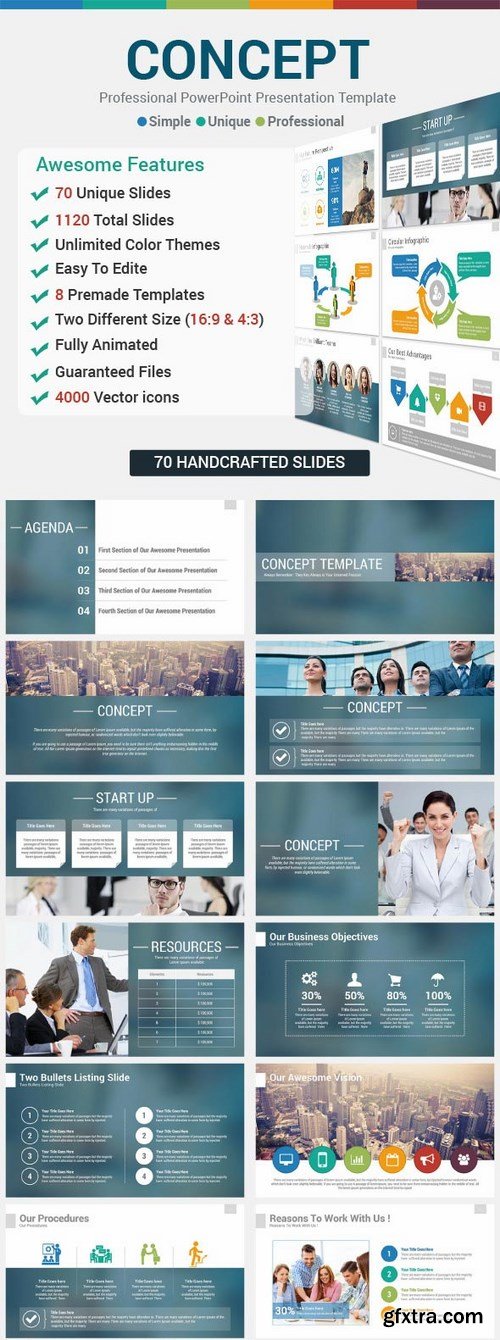 GraphicRiver - Concept PowerPoint Presentation Template 12581263