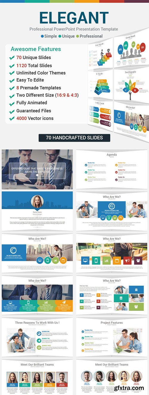 GraphicRiver - Elegant PowerPoint Presentation Template 12494035