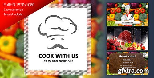 Videohive - Cook With Us - Cooking TV Show Pack - 4125837